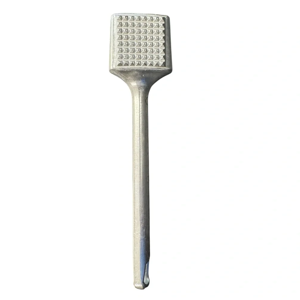 Vintage 3-Sided Heavy Aluminum Manual Meat Tenderizer Pallet Hammer 9